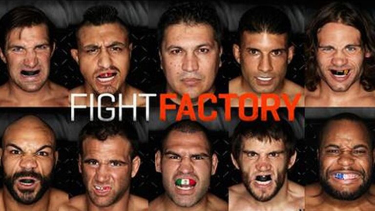 Fight factory key art on fusetv and on ott devices.