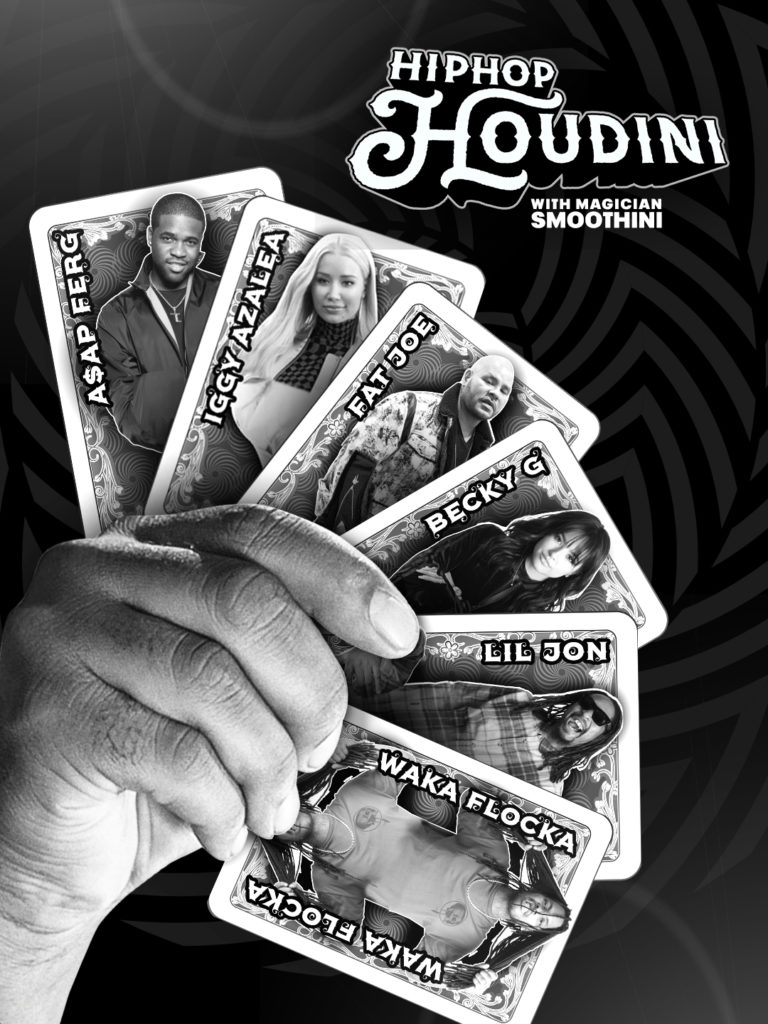 Hip Hop Houdini. Show Series Key Art