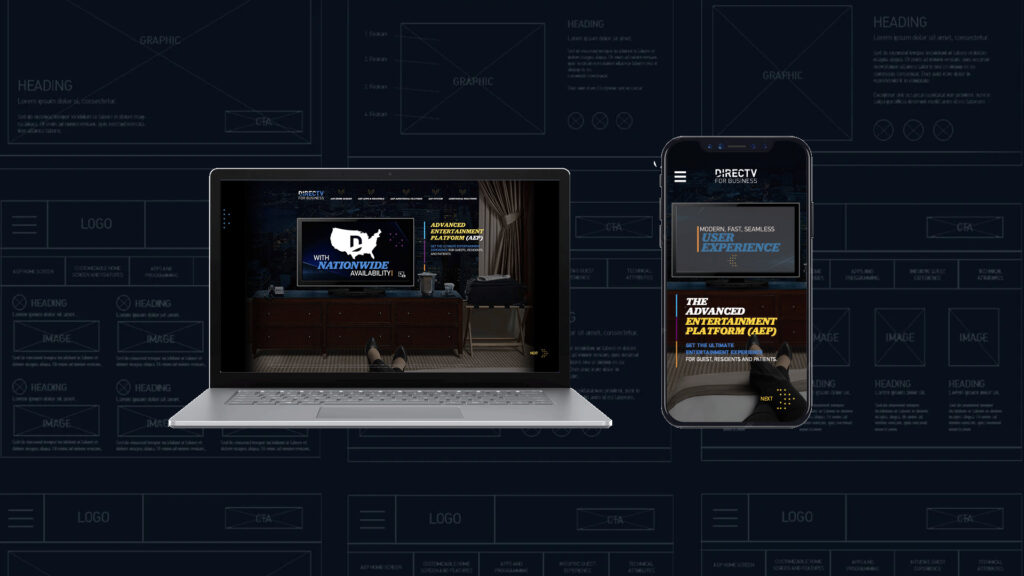 DIrecTV campaign: Launch of DirecTV's Hospitality micro site