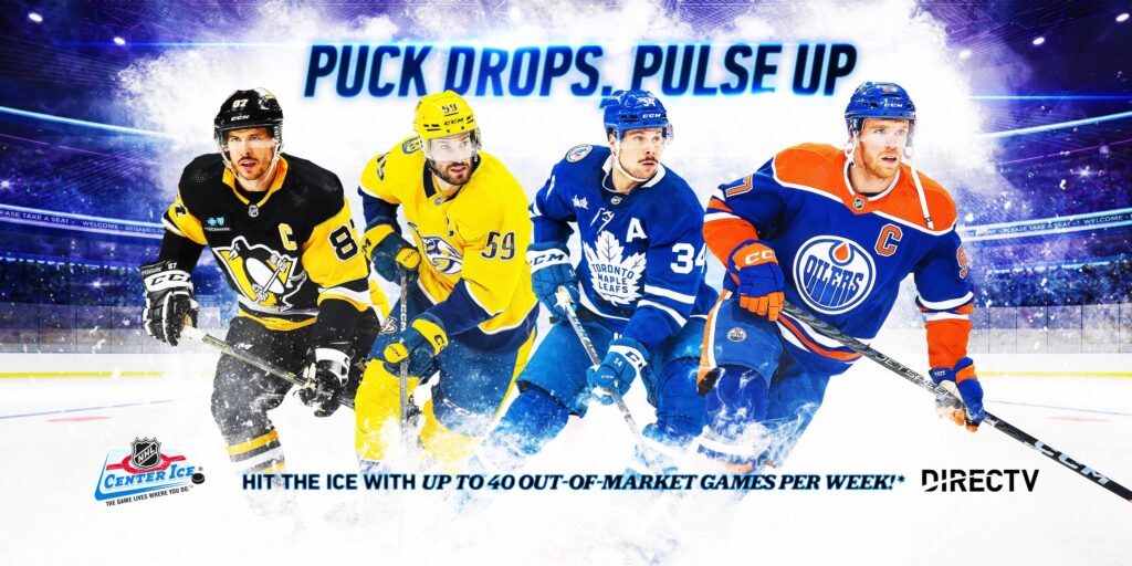 NHL Key Art for DirecTV