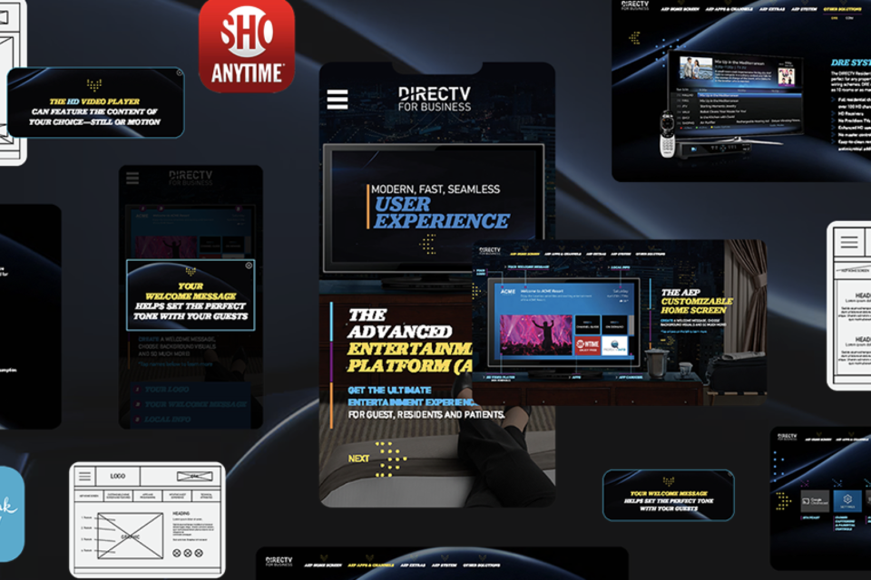 DirecTV Microsite: Customized Digital Experience for Enhanced Engagement